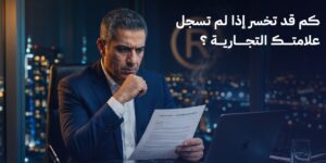 كم قد تخسر إذا لم تسجل علامتك التجارية ؟